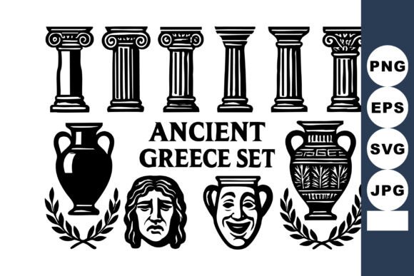 Ancient Greece Graphics & Illustrations V