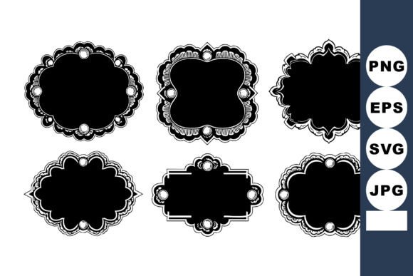Vintage Ornamental Frames Graphics & Illustrations